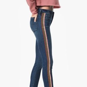 Joe's Jeans High Rise Skinny Ankle w/ Side Stripe
